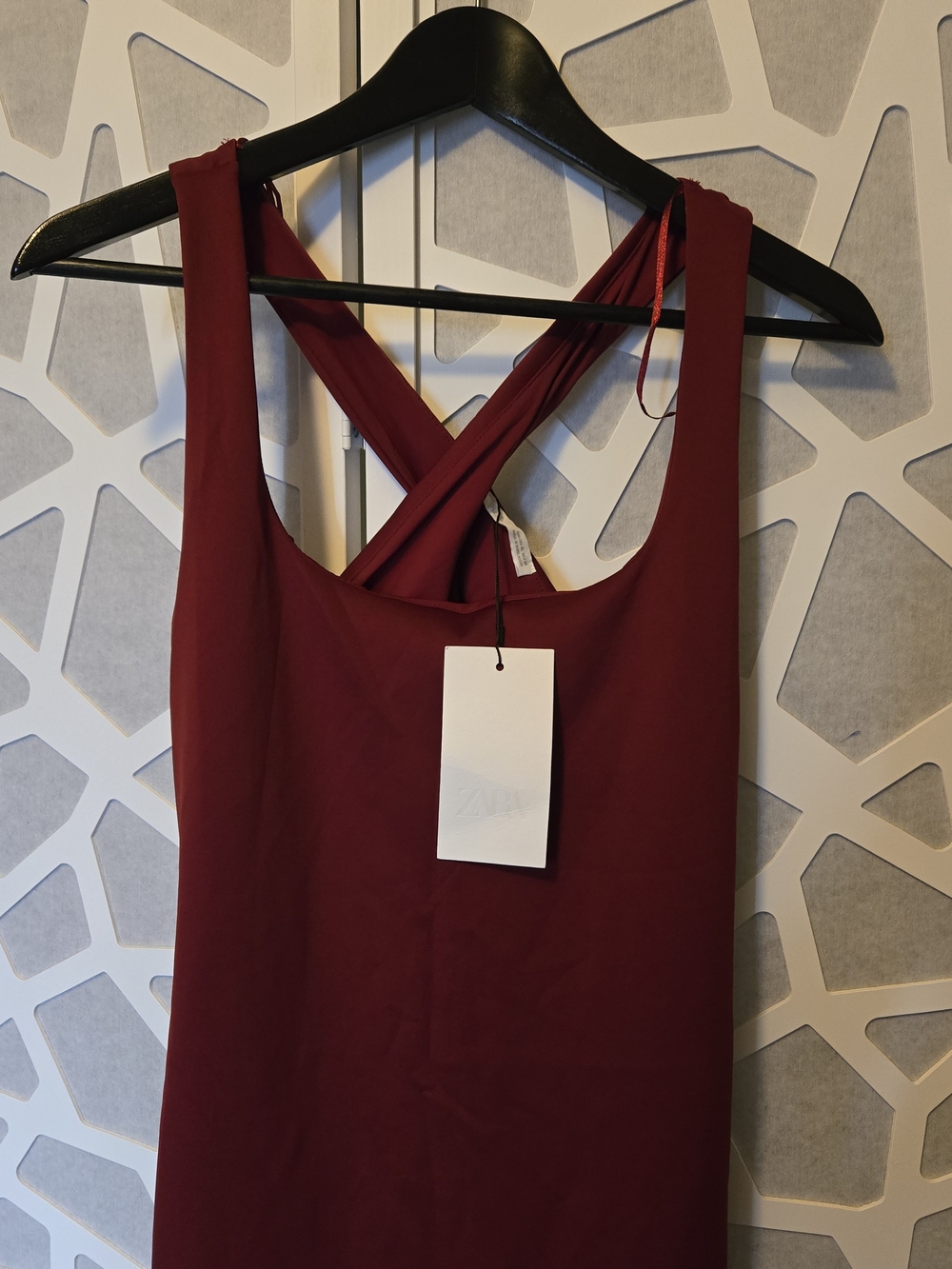 Zara | Wine Dress